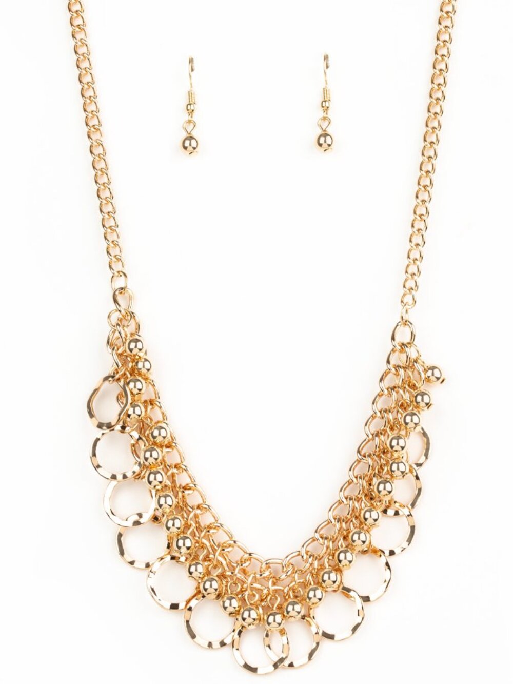 Paparazzi Necklace and Earrings Set (NS216)
